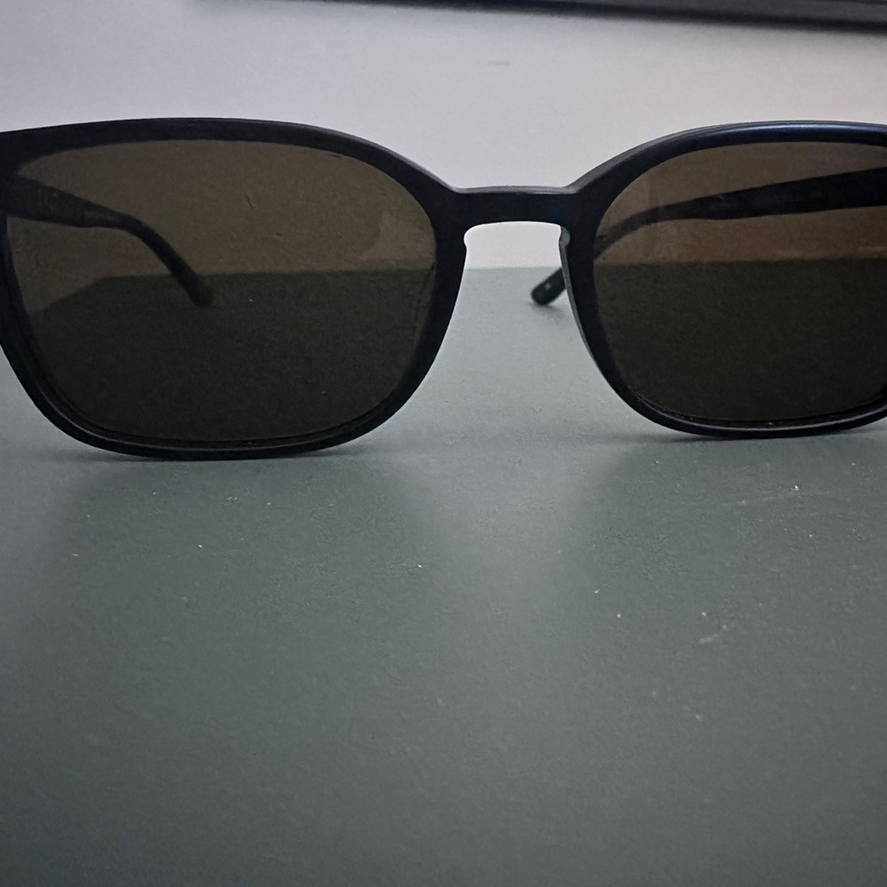 Salt Livingston 53 Matte Black. Trendy Black Square Sunglasses - Polarized